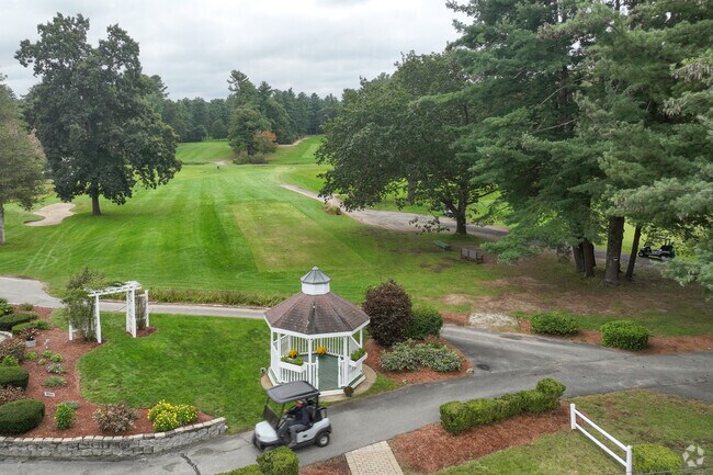 The charming gazebo at Billerica Country Club is a Pinehurst landmark.