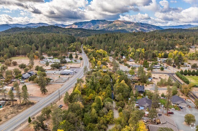 Merlin Road is the main thoroughfare that residents use to commute and travel through town.