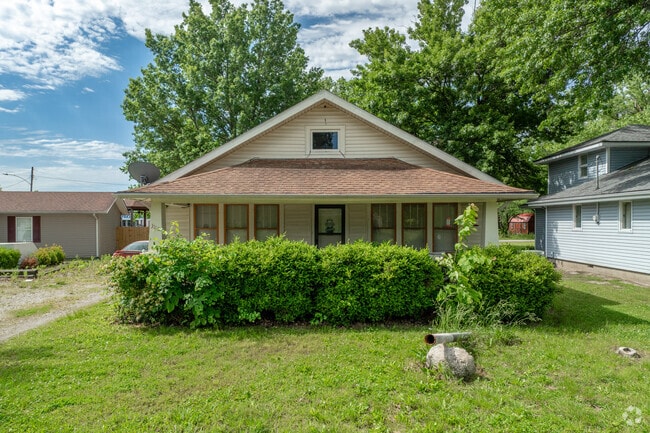 Small front porches are popular among Parsons homes.