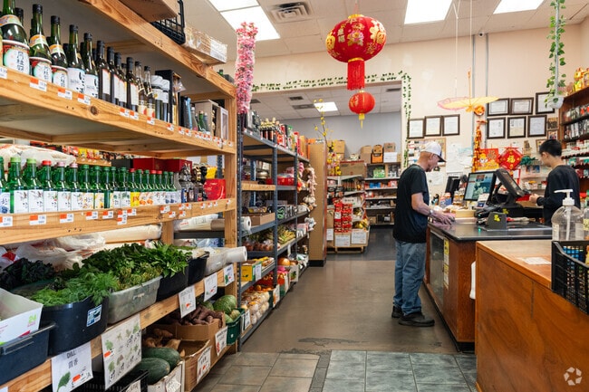 The Asian Market in Mimosa Place is full of great food, including fresh produce.