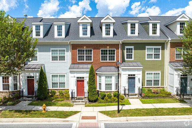 Townhomes in West Elkridge are all unique and made affordable for renters.