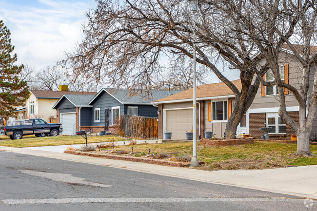 Ranch homes with both brick and wood siding can be found in Highlands.