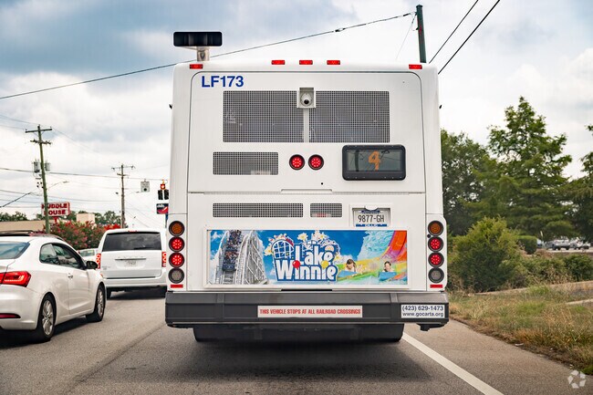 Public transportation is available throughout the Woodmore community.