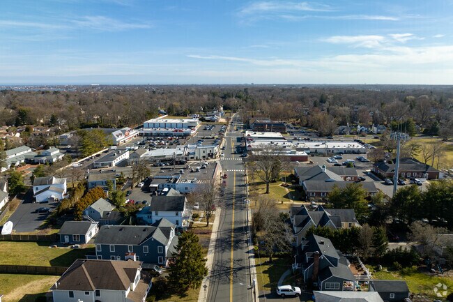 The Little Silver shopping area offers a charming blend of boutiques and shops.
