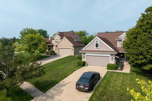 Neighborhoods in Pittsfield Township are packed with rows of beautiful homes.