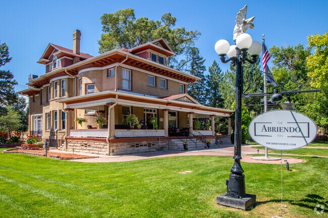 The Abriendo Inn is a Foursquare home built for the founder of Walter Brewing Company in 1906.