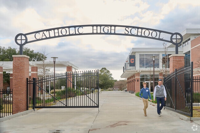 The wrought iron gates welcome you to a tradition of excellence in education at CHS.