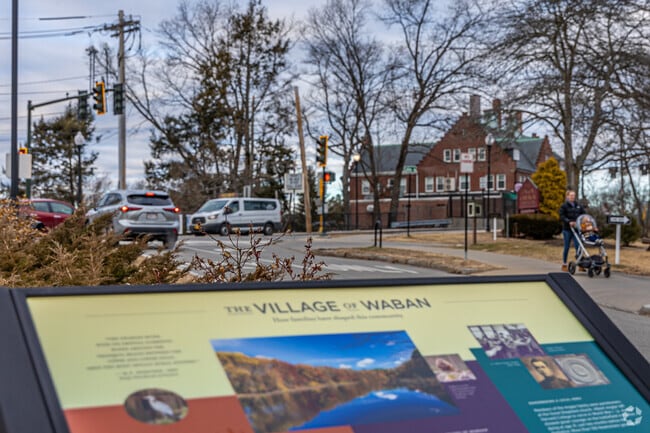 The Village of Waban is perfect for families with young children.