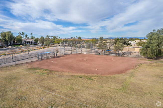 Run the bases on the baseball field at Parkridge Elementary School in Peoria.