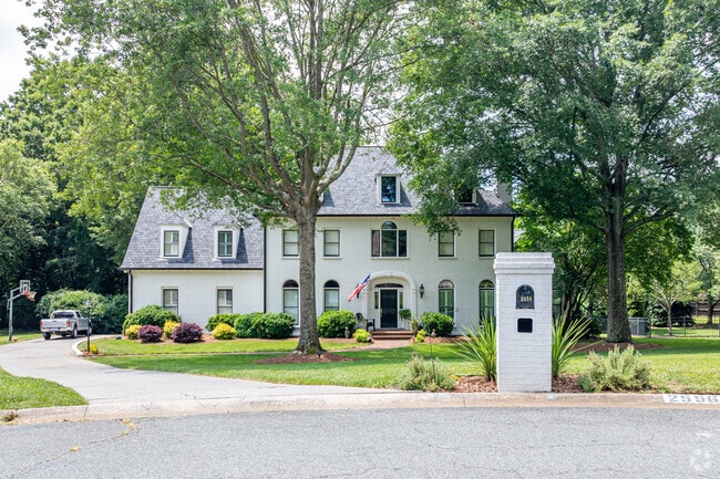 Brick Revivals are mixed throughout the community of Hembstead.