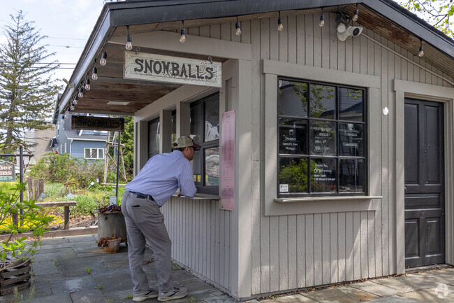 Cool off on those hot Waltherson's summer days with a snow cone from The Peggy.