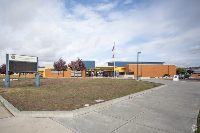Tyrell Elementary School in Hayward is a K-6 program.