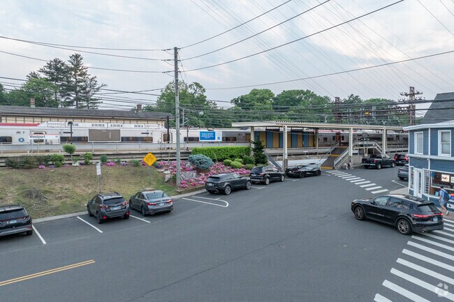 Commuters can head to the the Westport Train Station for a quick ride to New York City.