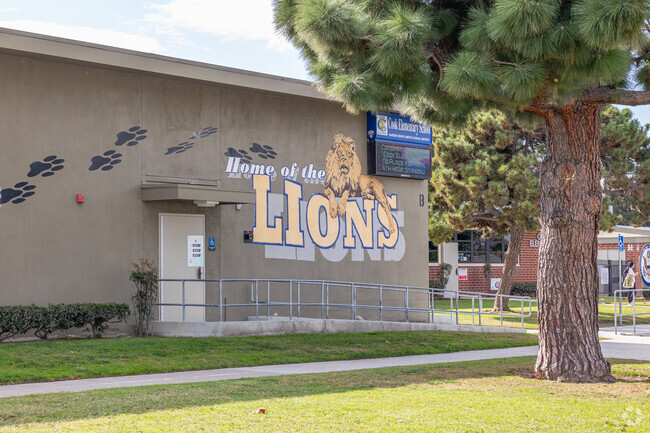 Teachers encourage learning at Cook Elementary School.