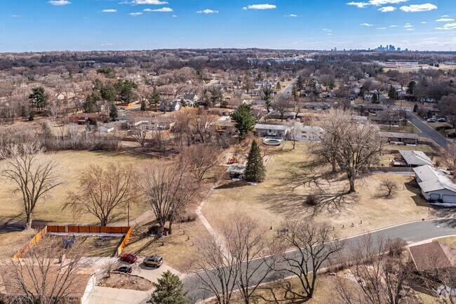 Rice Creek Terrace East offers a quiet suburban feel with ample open park and green space.