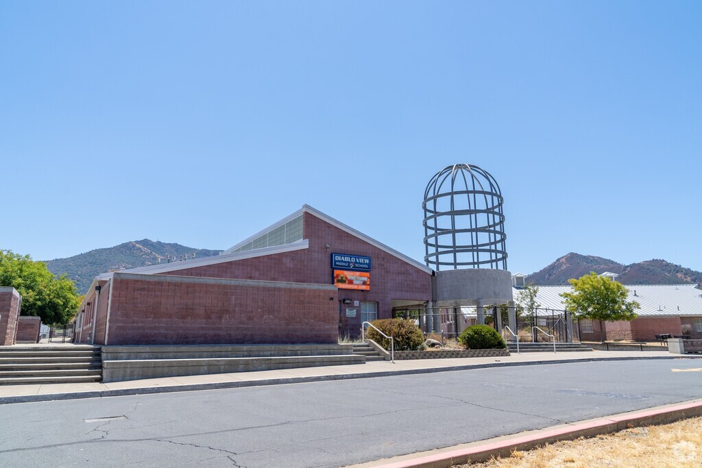 A wide shot for Diablo View Middle School.