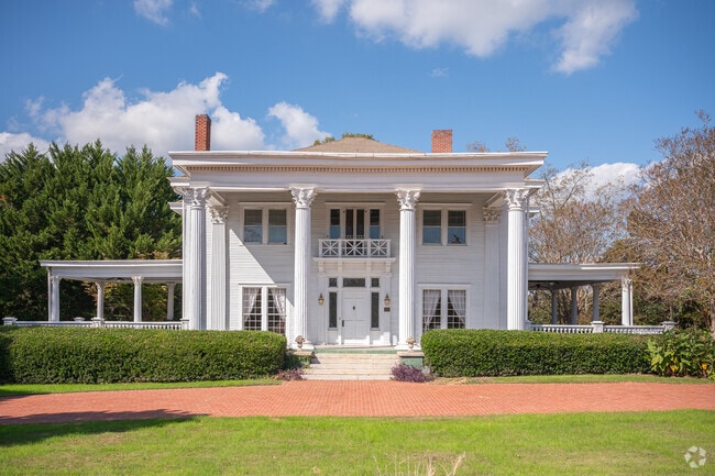 Another historic southern mansion on Main Street in Social Circle now hosts events.