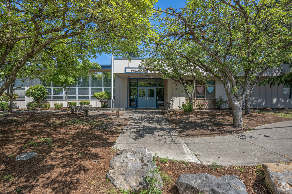 Cedar Mill Elementary School serves students in the Cedar Mill neighborhood of Portland, Oregon.