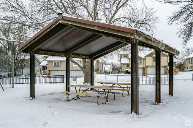 You will find shaded picnic tables at LeBeau Park.