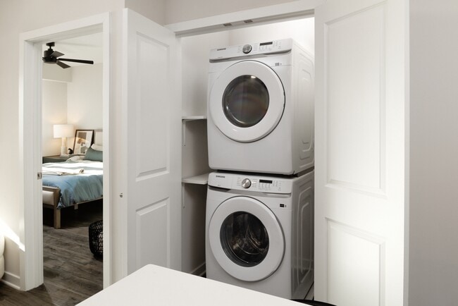 In-home full-size washer and dryer