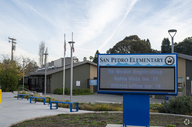 San Pedro Elementary School focuses on the higher education of its students in San Rafael.