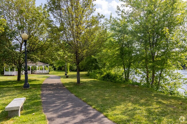Muldoon Park in Lowell, is a small community park along the banks of the Concord River.