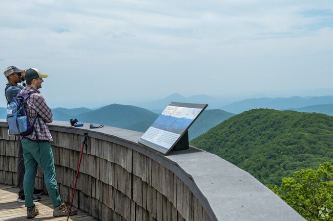 Brasstown Bald Visitors Center is located on Georgia's highest peak at 4,784 feet above sea level in Blairsville.
