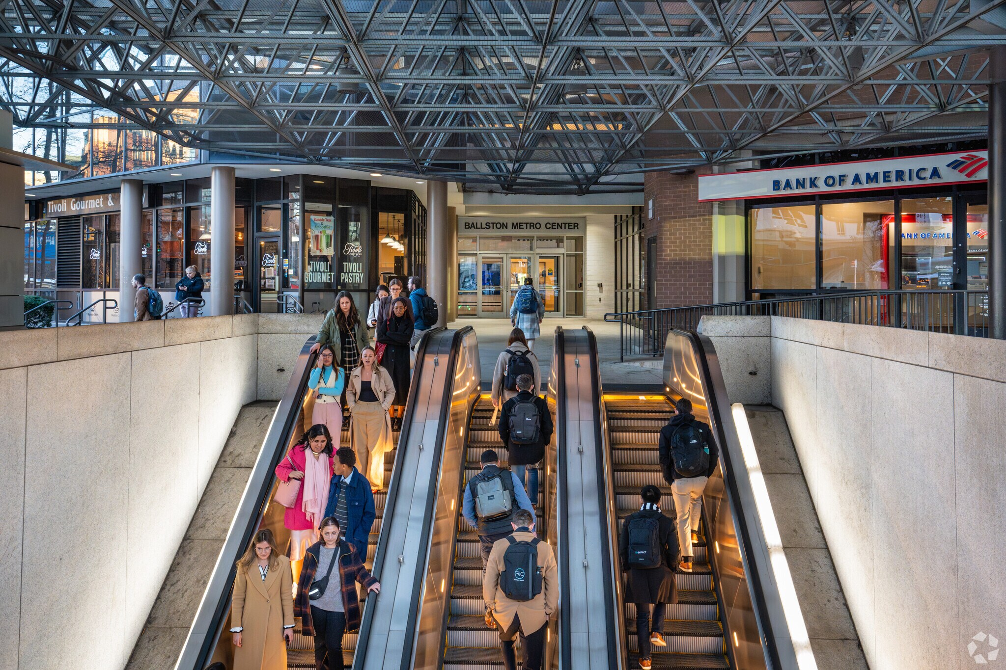 The closest metro stop to Waycroft/Woodlawn is the Ballston Metro Station.