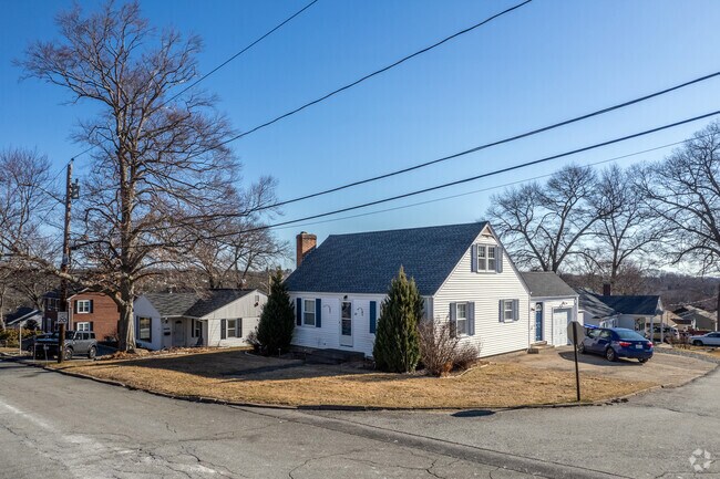 Stroll through Geneva’s charming streets lined with classic Northeastern row homes.