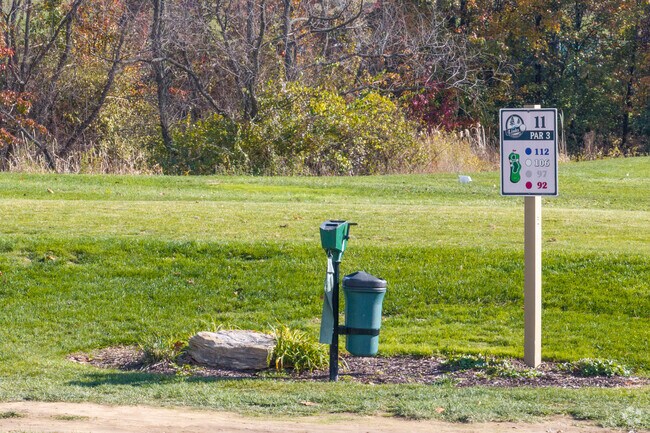 Practice your golf swing at The Links at Hemlock Creek.