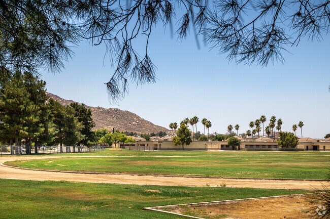Kids can get their exercise on the fields at Landmark Middle in Moreno Valley.