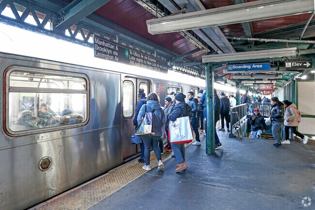 Fordham Heights residents have access to multiple subway lines including the 4 train.