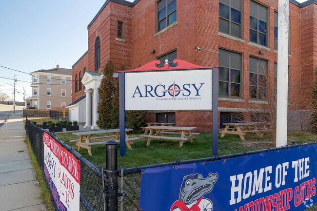 Argosy Collegiate Charter Middle School in Fall River, Massachusetts.