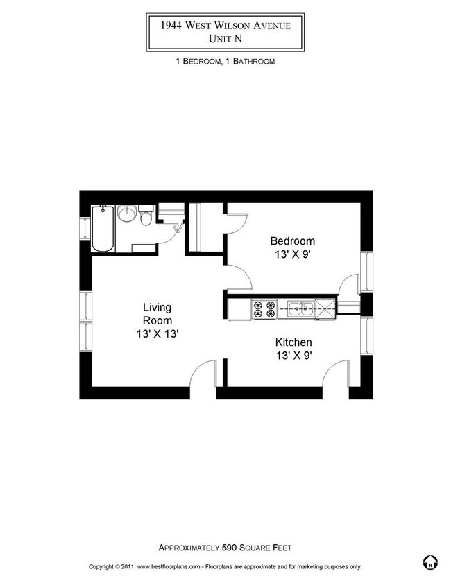 1944 W Wilson Ave unit 1N, Chicago, IL 60640 - photo 3