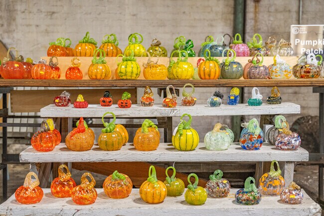 Locally made glass decorations can be found at Ohio City Glass in Near West Side.