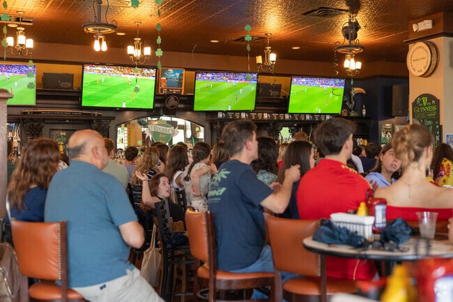 O'Rourke's is a very popular game day hangout and bar in Eddy Street Commons.
