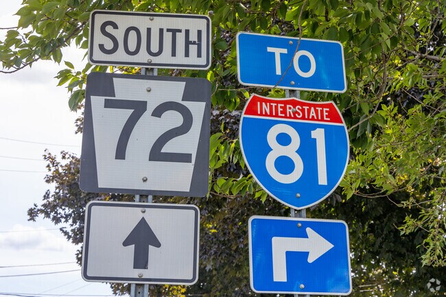 Muir is conveniently located near Interstate 81.