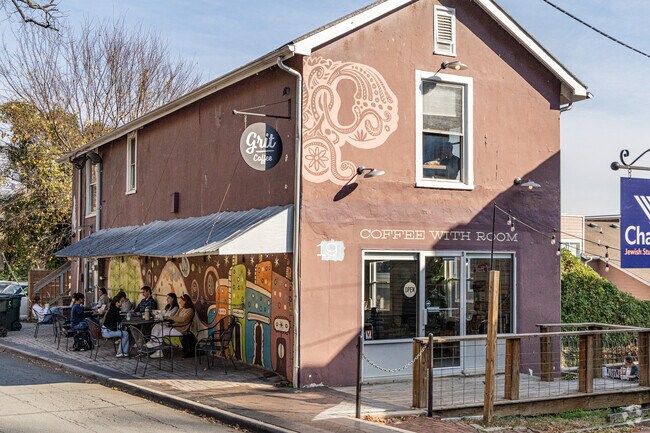 Grit Coffee in The Corner is a Charlottesville favorite for UVA students.