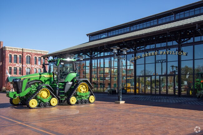 John Deere Pavilion is a free museum located just outside Overlook in Downtown Moline.