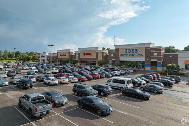 You can find stores like Ross or TJ Max at the Breckenridge Center in Bermuda Hundred.