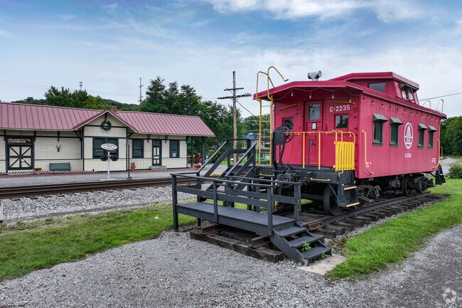 Mars has a train station that residents can utilize.