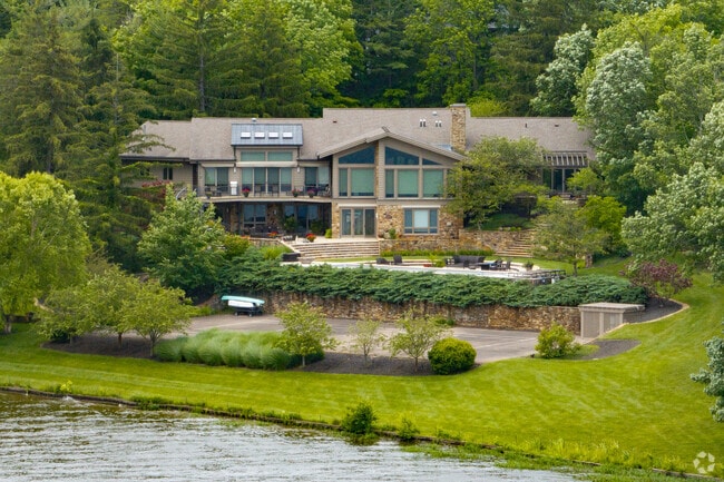 Waterfront properties in Eagle Creek can cost upwards of $1.5 million.