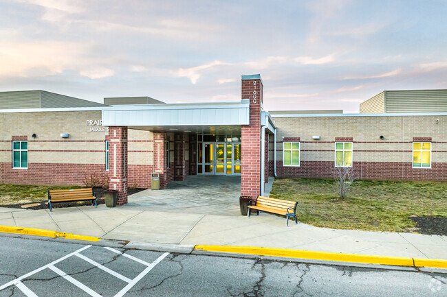 Prairie Trail Middle School is located off West 107th Street.