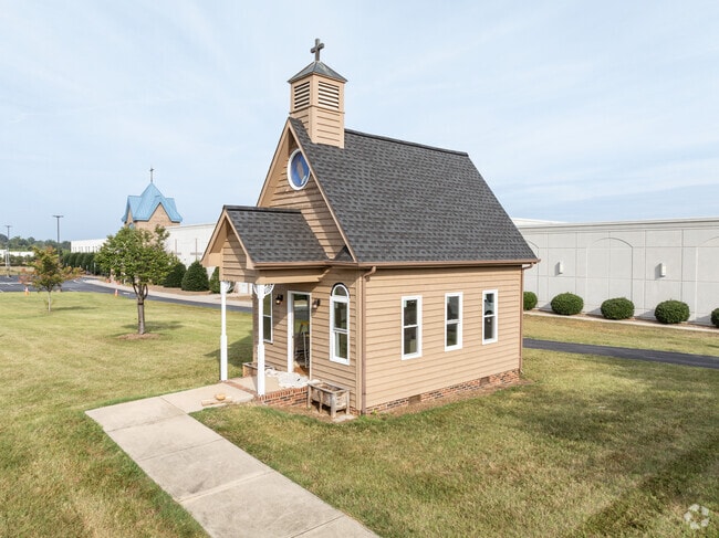 The prayer chapel at Tri-City Christian School.