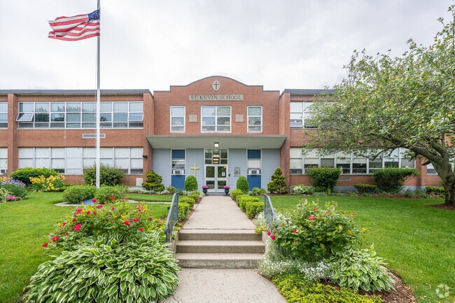 Saint Kevin School is located at 39 Cathedral Road in Warwick, RI.
