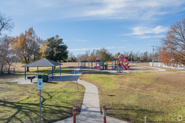 Your kids will love the playground at Geraldine Park.