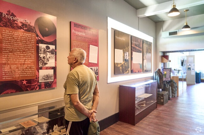 The Ft. Ritchie museum preserves the rich history of the area.