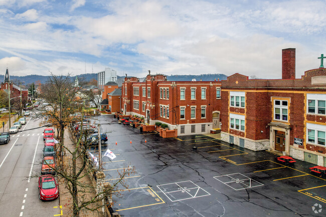 Holy Cross District High School is in Covington.