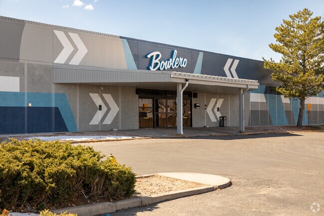 Enjoy some time bowling with friends at the Bowlero in Rocky Ridge.