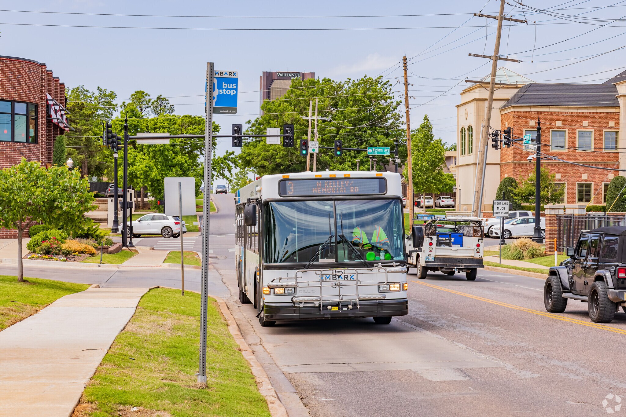 Douglas Edgemere residents can easily use the bus as a travel option.